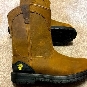 Steel toed 10.5 men’s boots